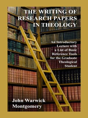 cover image of The Writing of Research Papers In Theology